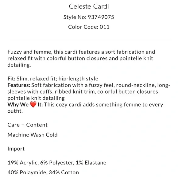 Free People Celeste Cardi Cardigan Sweater in Ivory - Picture 7 of 11